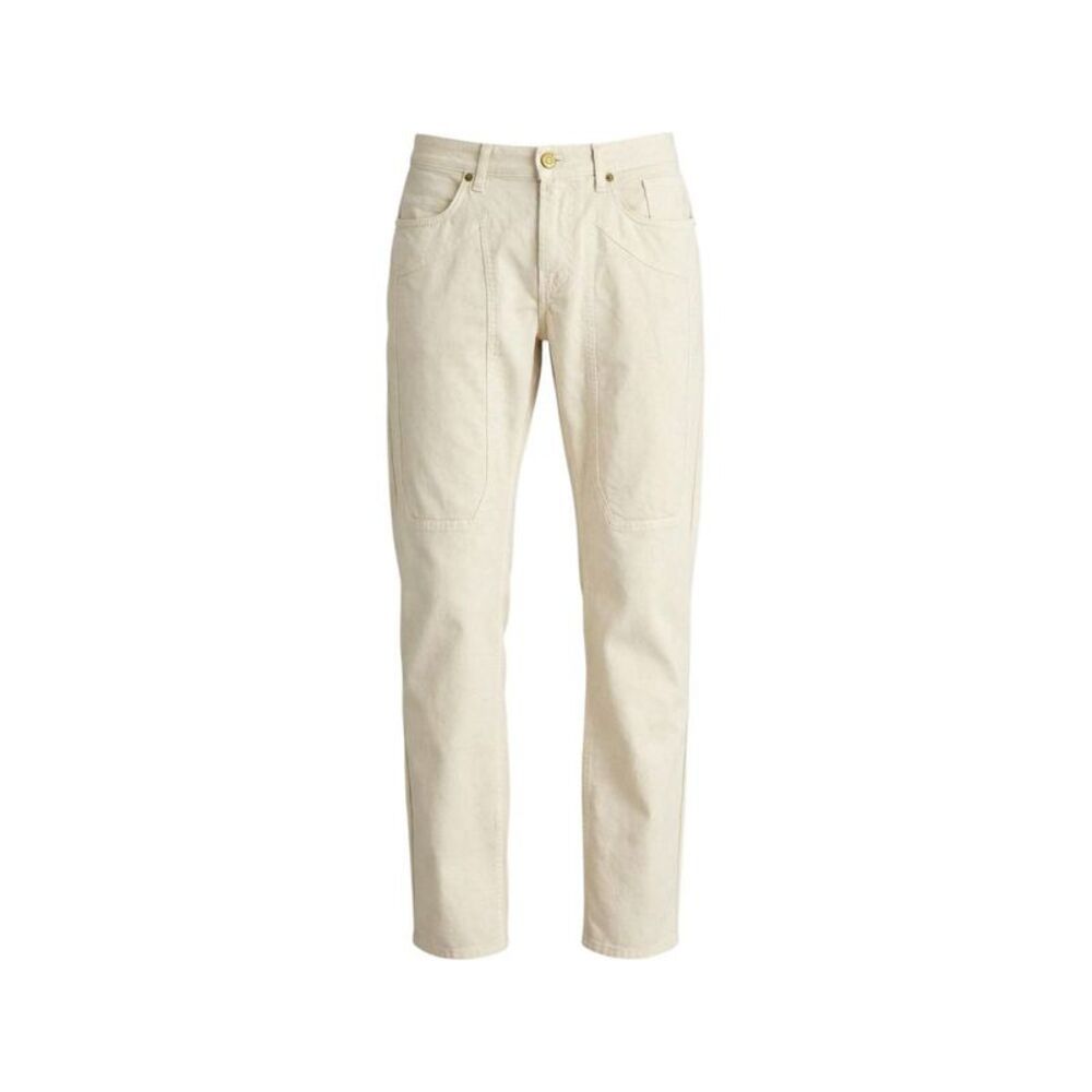 Jeckerson White Elastane Skinny Men's Pants